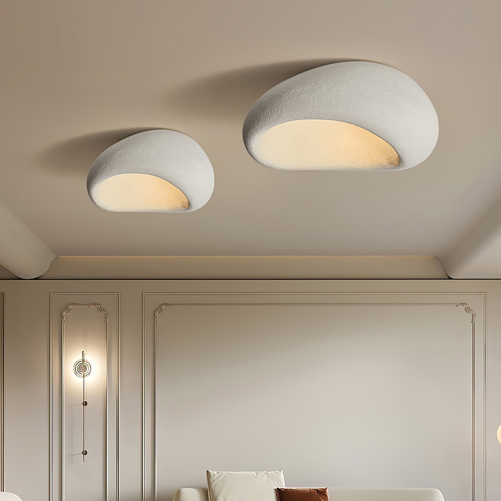 AeriaGlow Ceiling Light With Cloud Design and Cozy Ambiance
