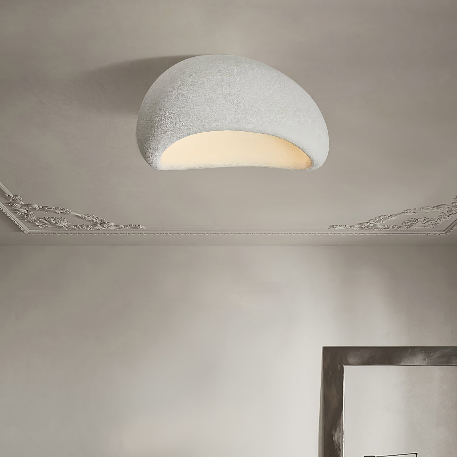 AeriaGlow Ceiling Light With Cloud Design and Cozy Ambiance