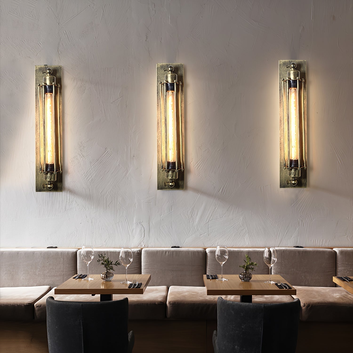 FerraLux Industrial Wall Light For Living Rooms And Offices