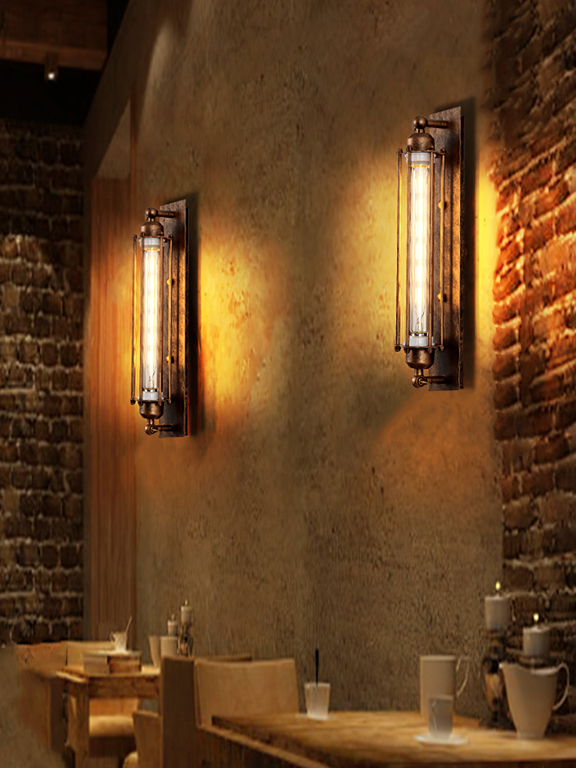 FerraLux Industrial Wall Light For Living Rooms And Offices