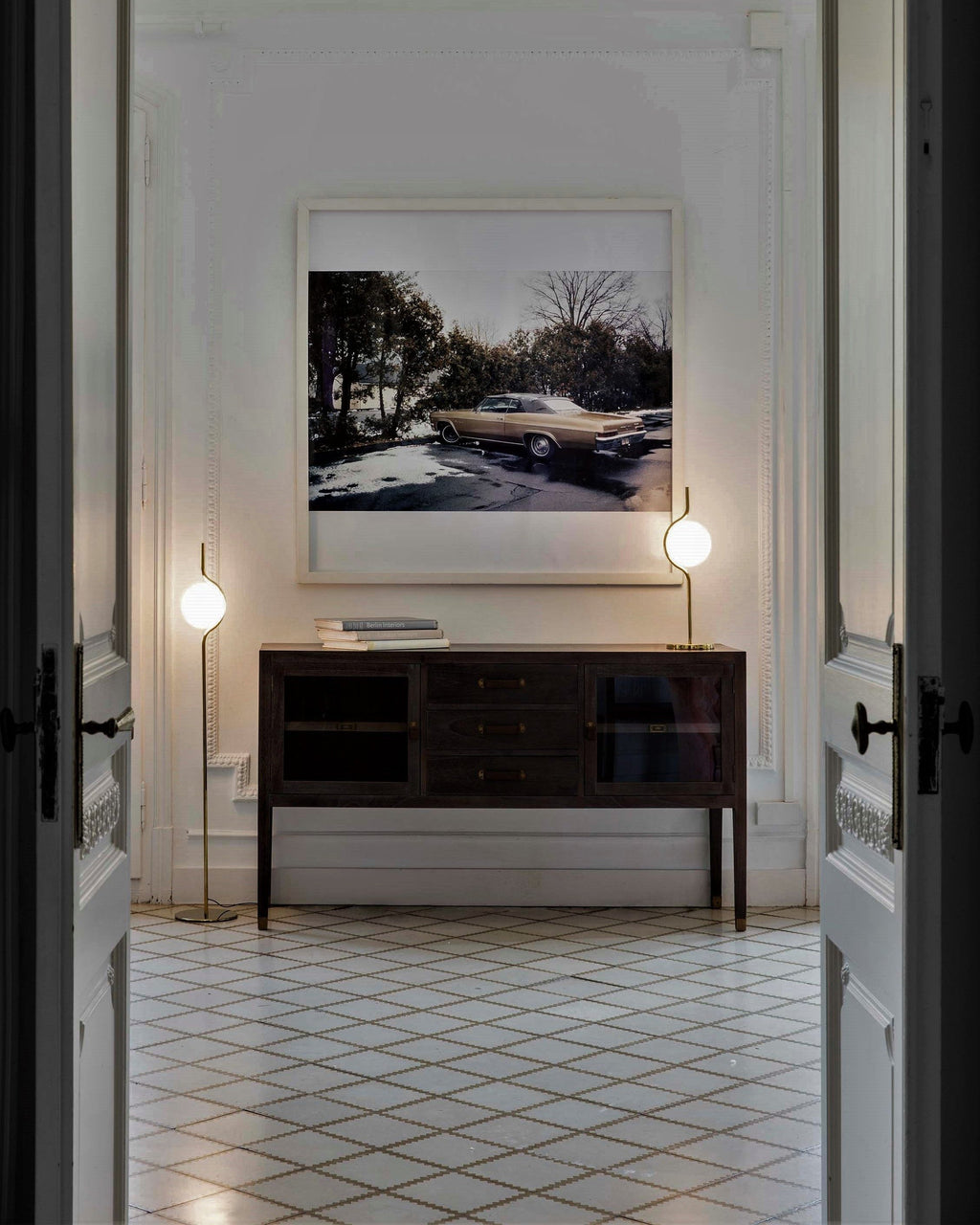 LumaFloat Floating Table Lamp With Glass Diffuser Warm Glow