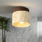 Kirei Soft Cream Japanese Ceiling Lamp For Living Rooms