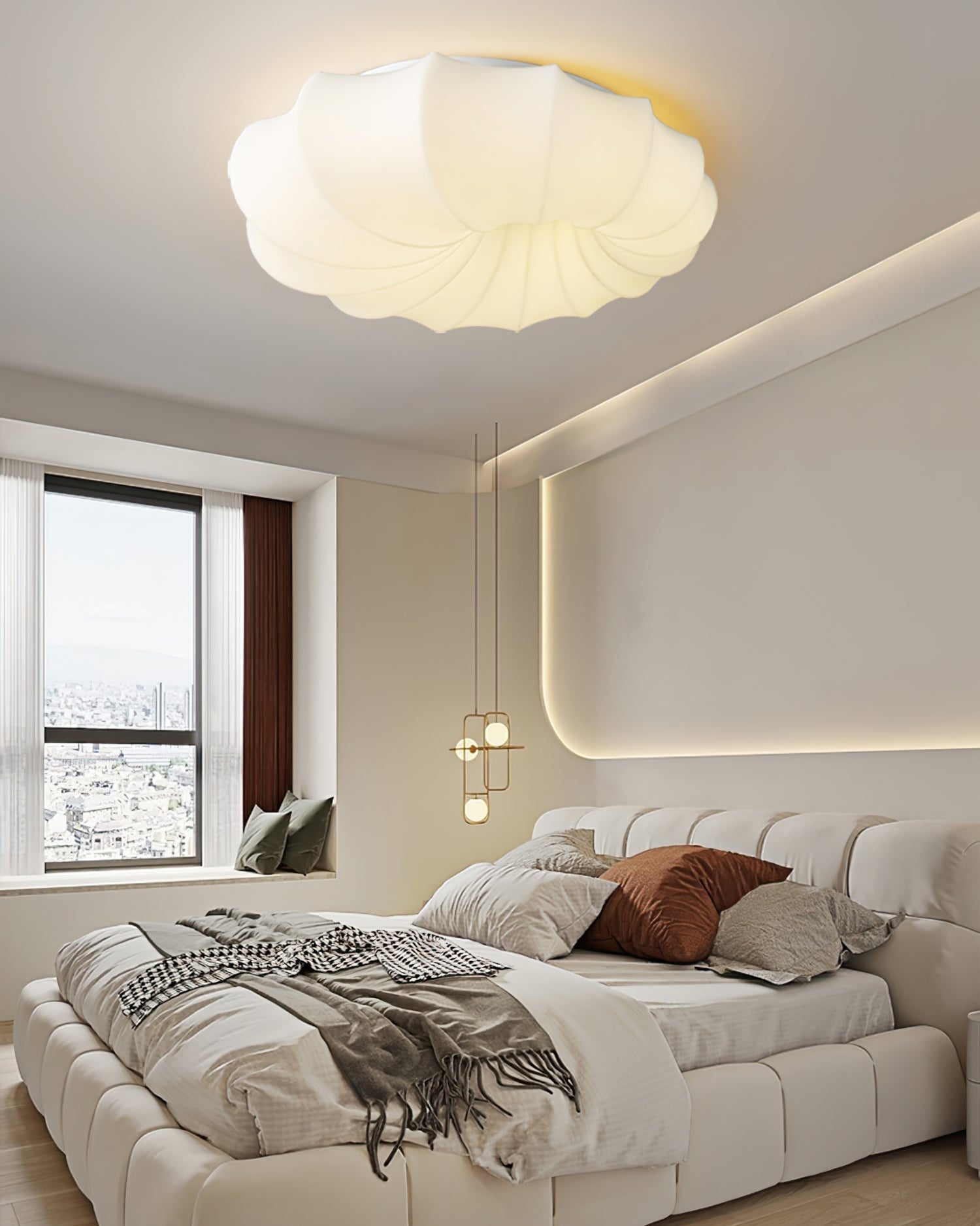 Marelle Modern Nautical Ceiling Light Soft Ambient Glow