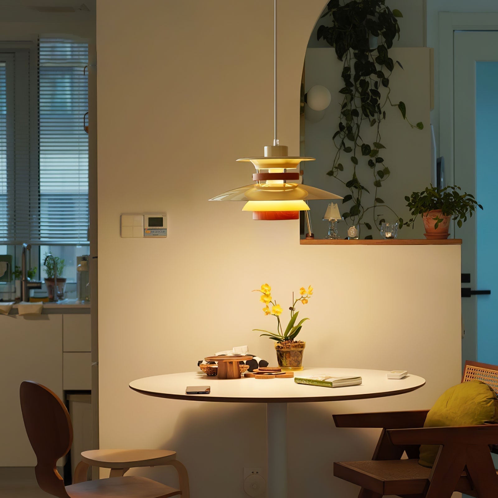 Aurelis Suspended Pendant Lamp With Warm Ambient Glow