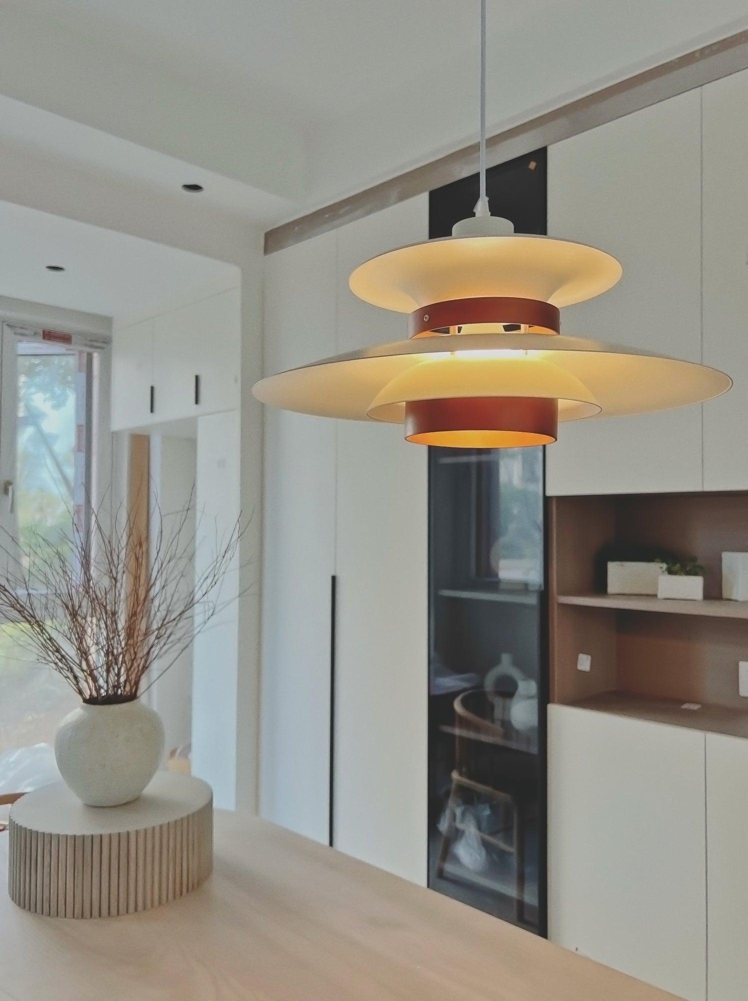Aurelis Suspended Pendant Lamp With Warm Ambient Glow
