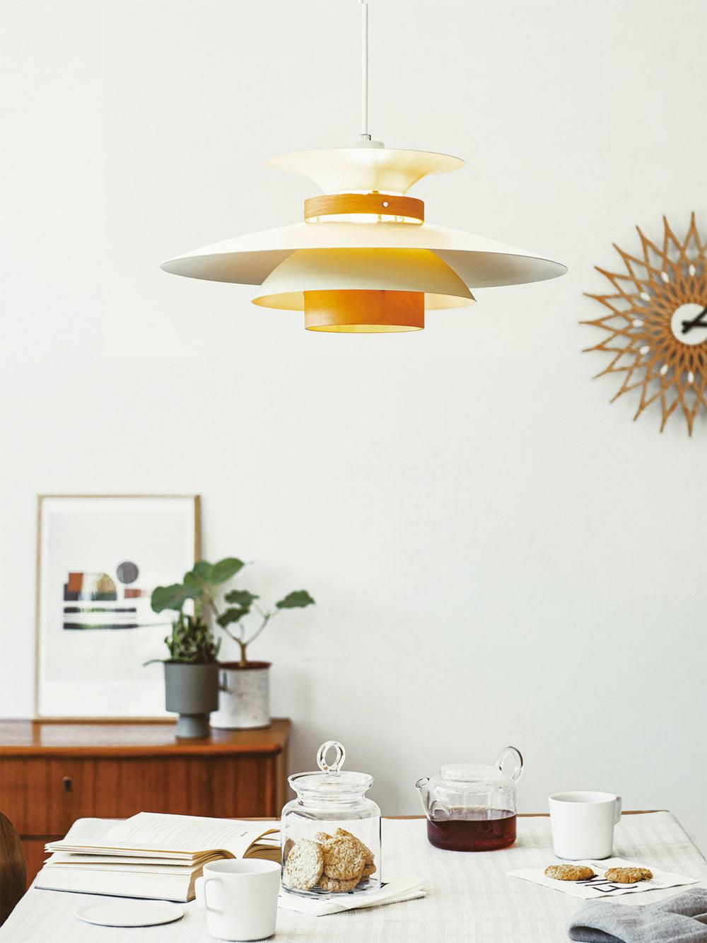 Aurelis Suspended Pendant Lamp With Warm Ambient Glow