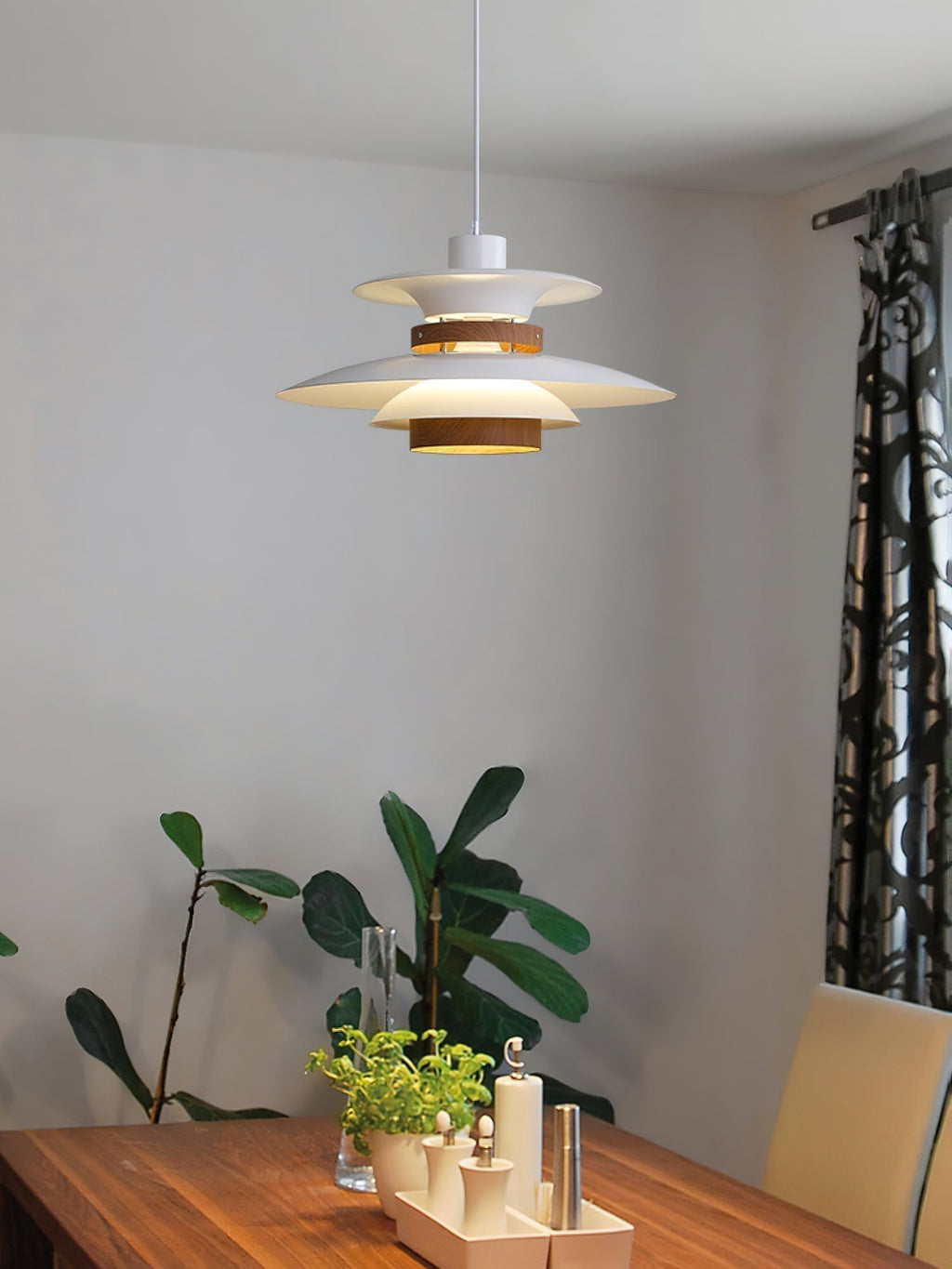 Aurelis Suspended Pendant Lamp With Warm Ambient Glow