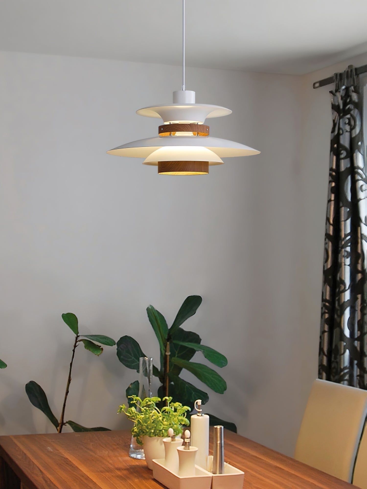 Aurelis Suspended Pendant Lamp With Warm Ambient Glow