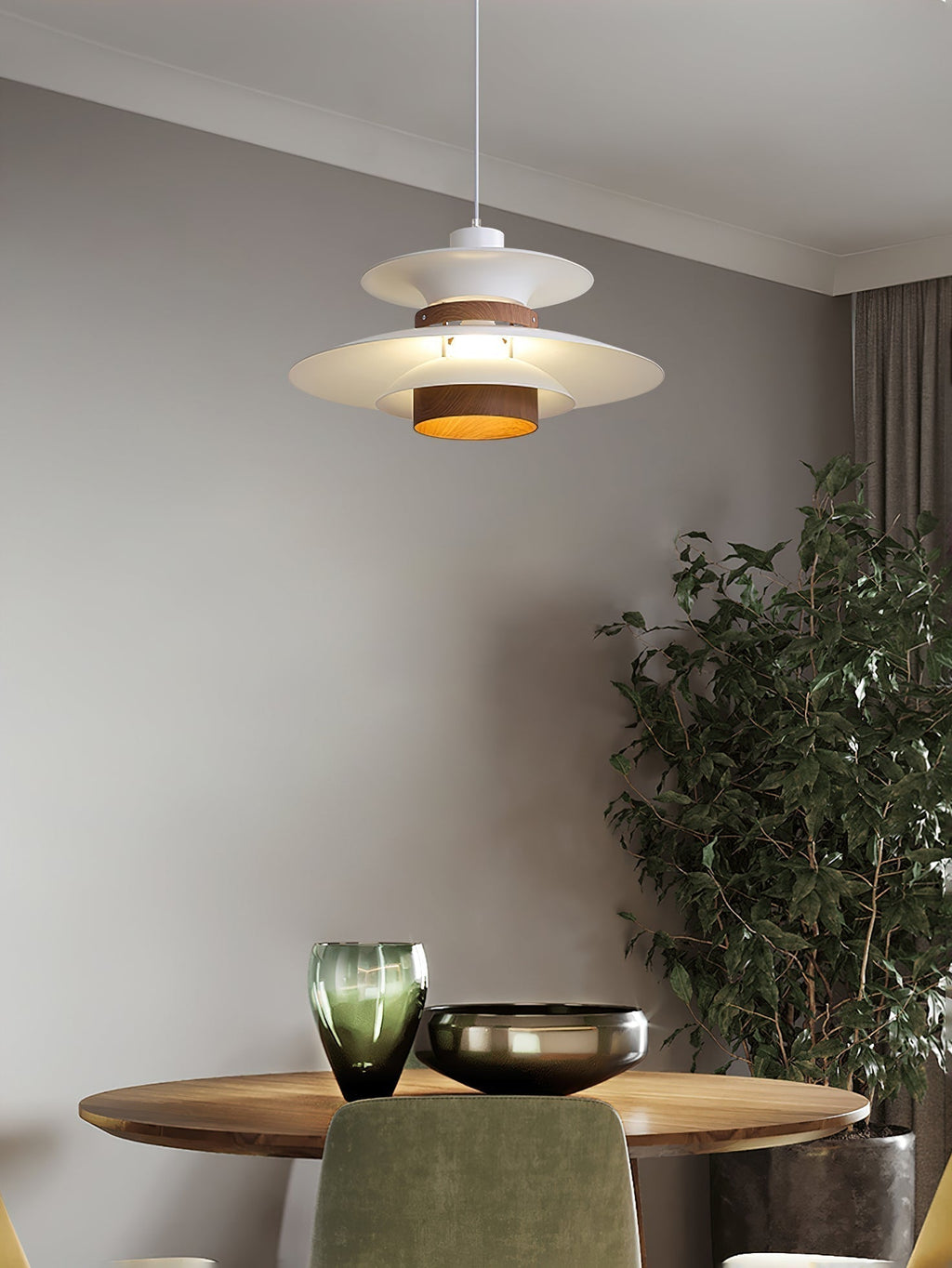 Aurelis Suspended Pendant Lamp With Warm Ambient Glow