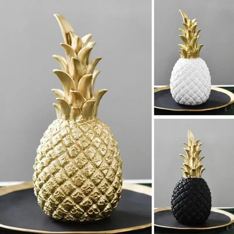AuroraPine Gold Pineapple Home Decor Accent Ornament