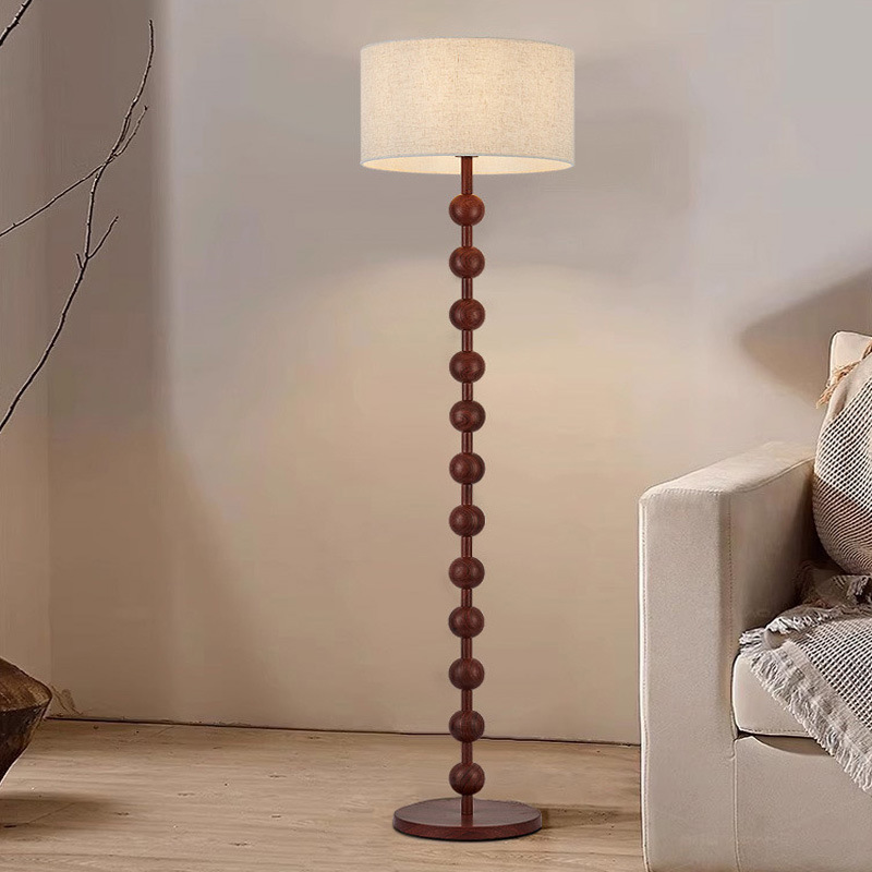 Hoshi Wooden Japandi Floor Lamp With Warm Ambient Glow