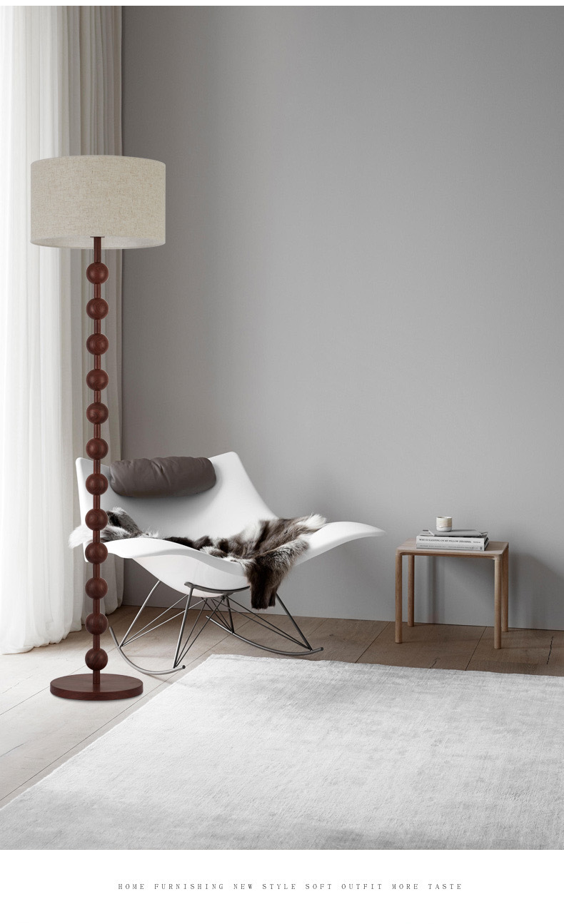 Hoshi Wooden Japandi Floor Lamp With Warm Ambient Glow