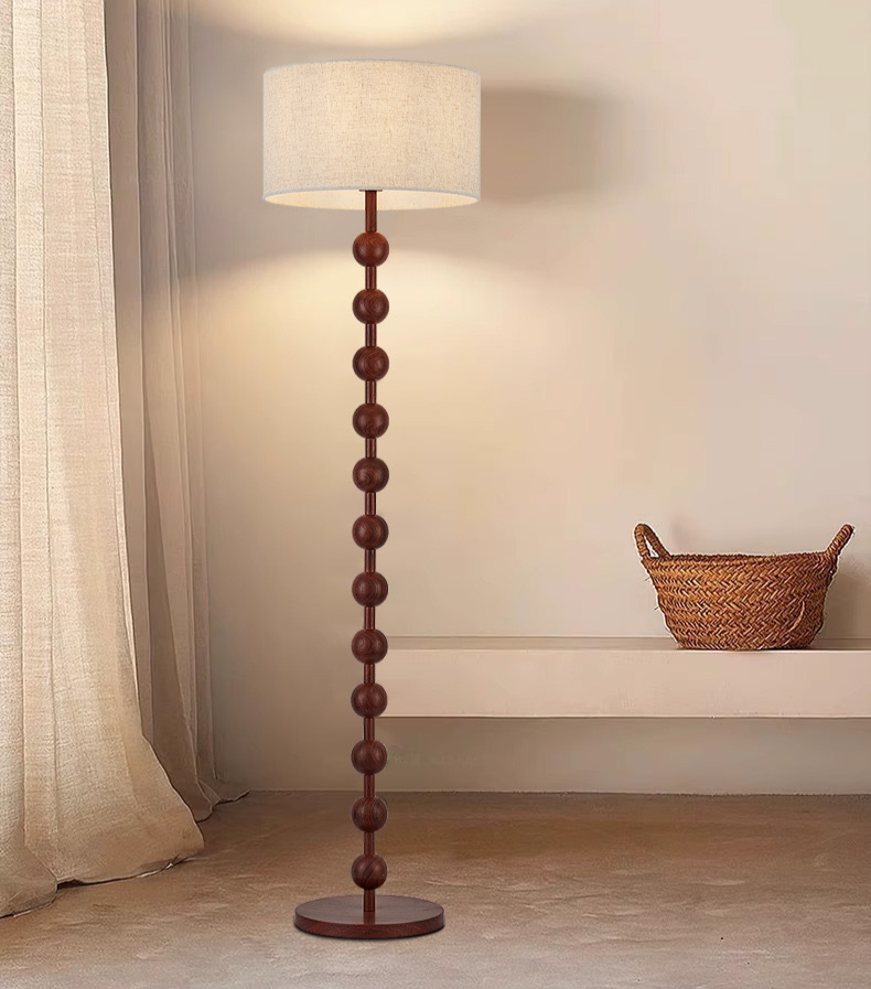 Hoshi Wooden Japandi Floor Lamp With Warm Ambient Glow