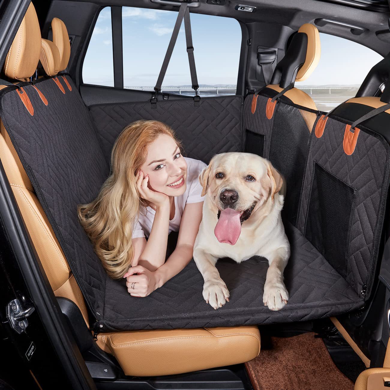 RoverGuard Hard Bottom Car Seat Extender For Dogs And Cars