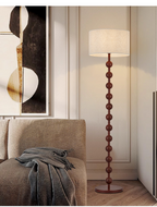 Hoshi Wooden Japandi Floor Lamp With Warm Ambient Glow