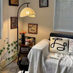 Miyako Minimalist Japanese Bedside Lamp Table in Wood