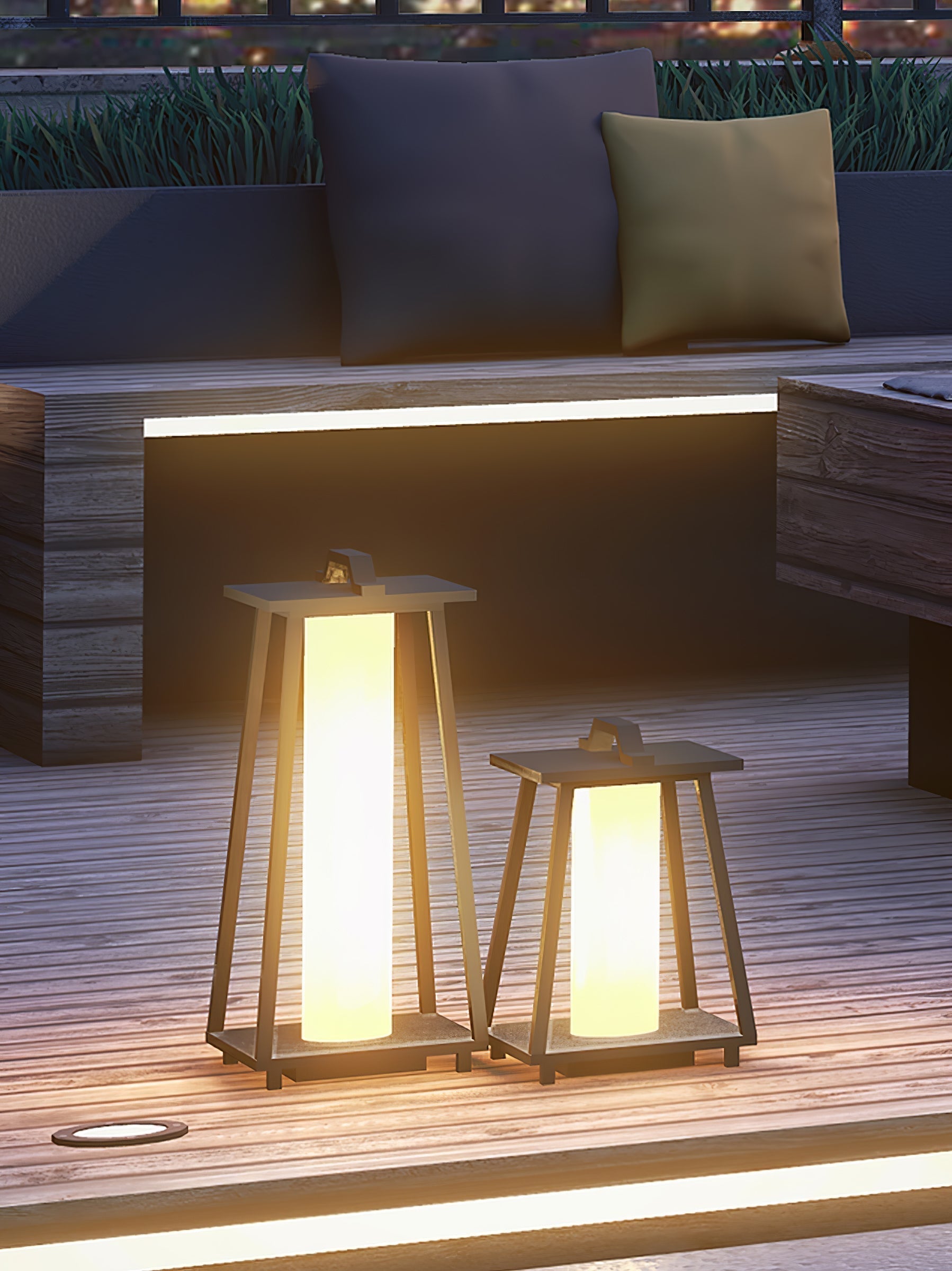 PathLuma | Outdoor Weatherproof Stainless Steel Lantern