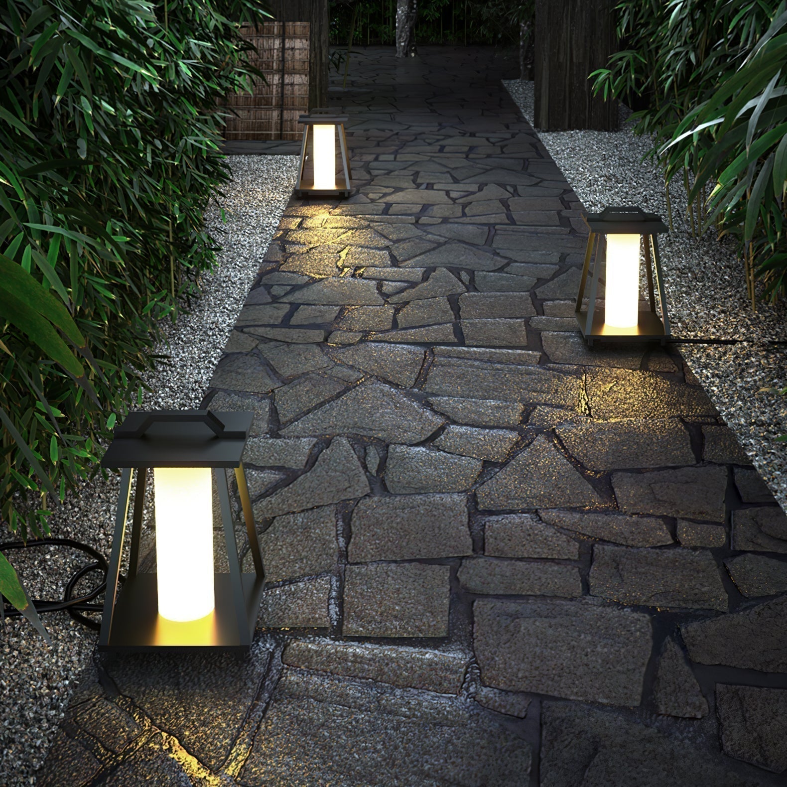 PathLuma | Outdoor Weatherproof Stainless Steel Lantern