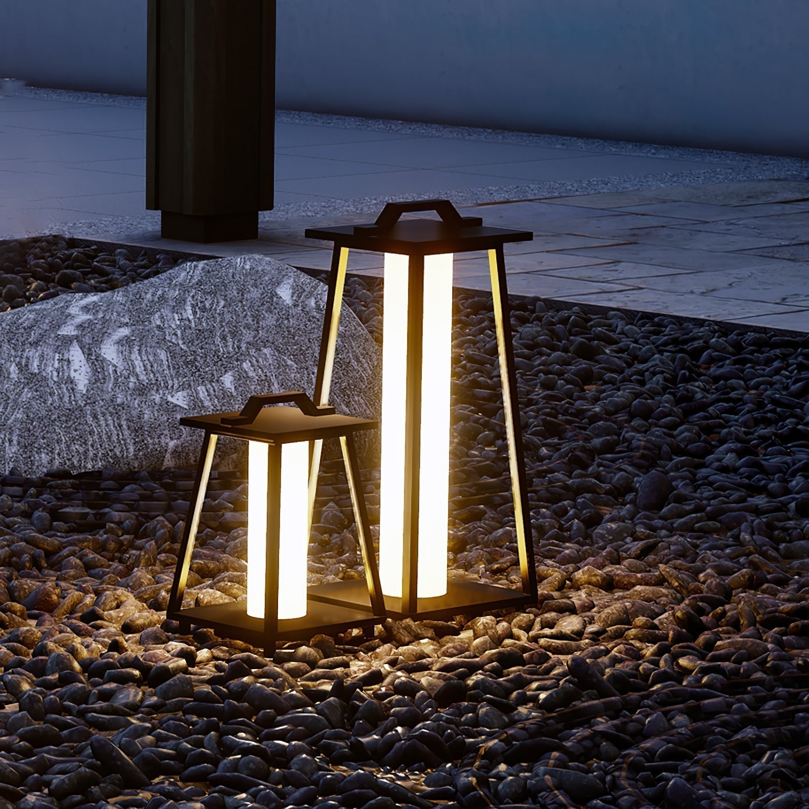 PathLuma | Outdoor Weatherproof Stainless Steel Lantern