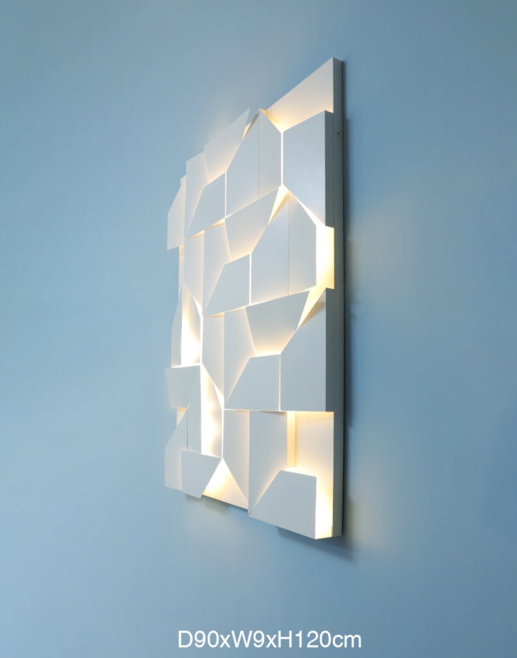 LumaCrest 3D LED Wall Lamp For Elegant Ambient Lighting
