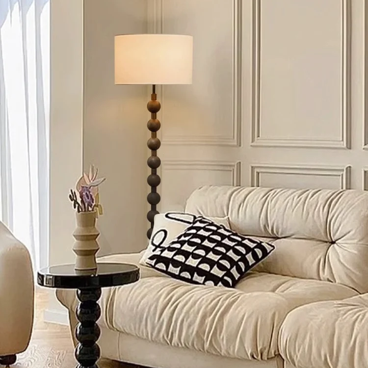 Hoshi Wooden Japandi Floor Lamp With Warm Ambient Glow