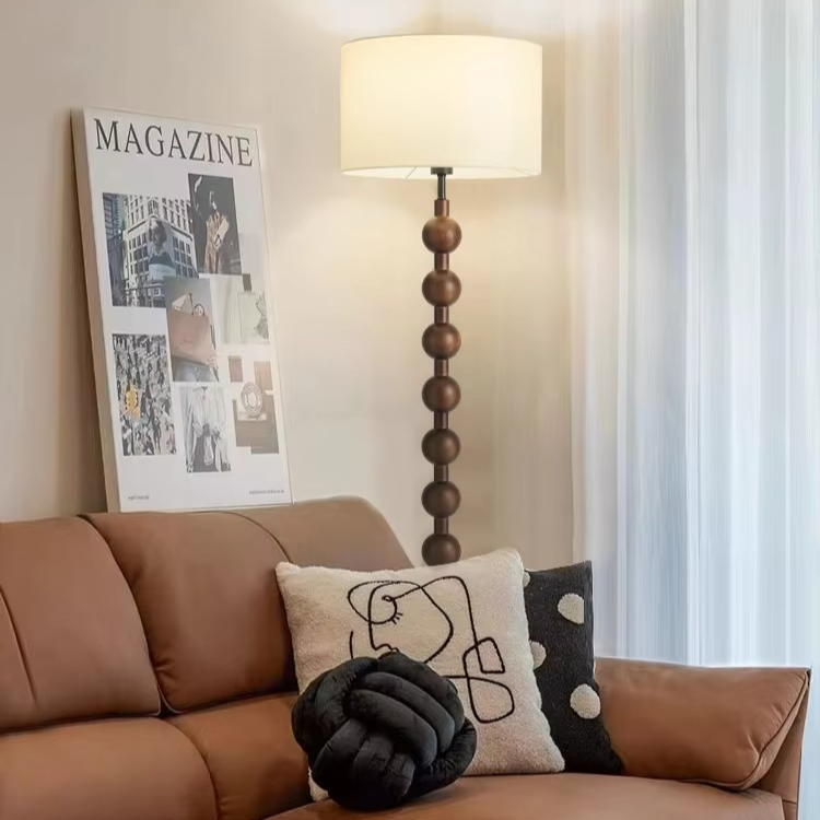 Hoshi Wooden Japandi Floor Lamp With Warm Ambient Glow