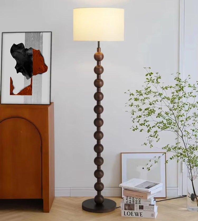 Hoshi Wooden Japandi Floor Lamp With Warm Ambient Glow