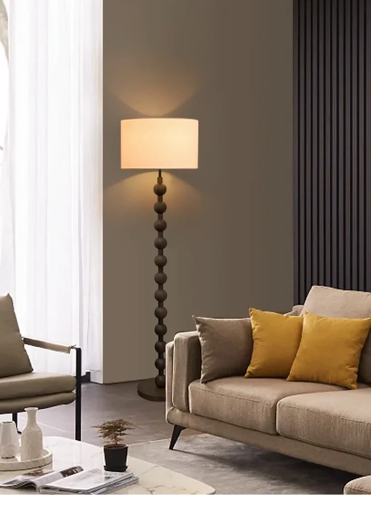 Hoshi Wooden Japandi Floor Lamp With Warm Ambient Glow