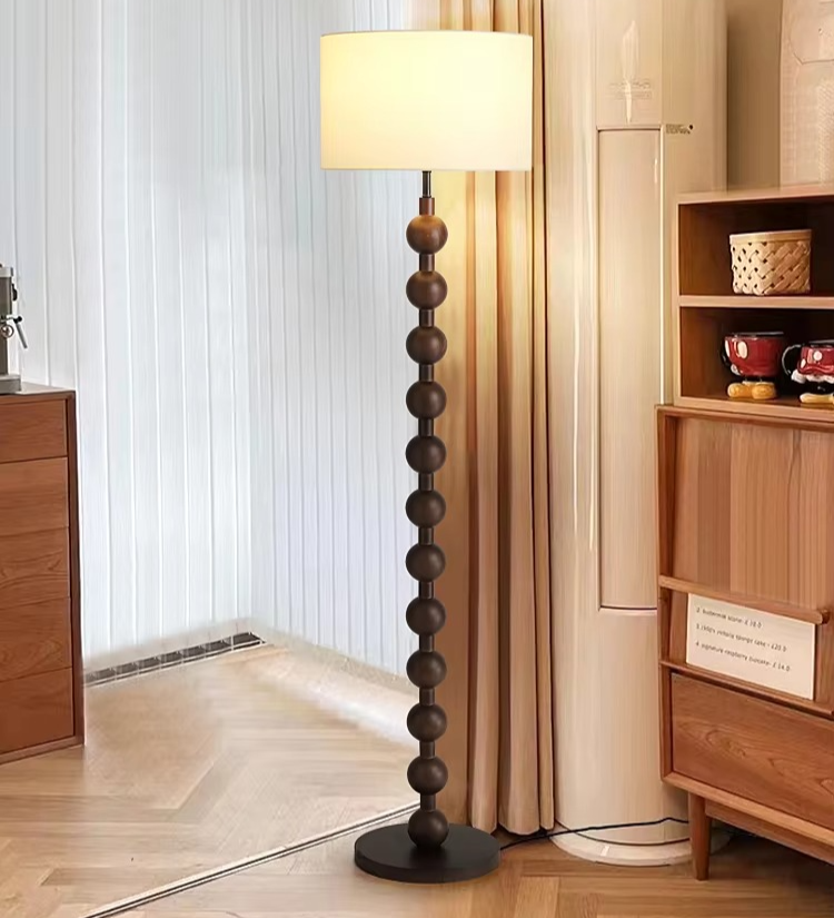 Hoshi Wooden Japandi Floor Lamp With Warm Ambient Glow