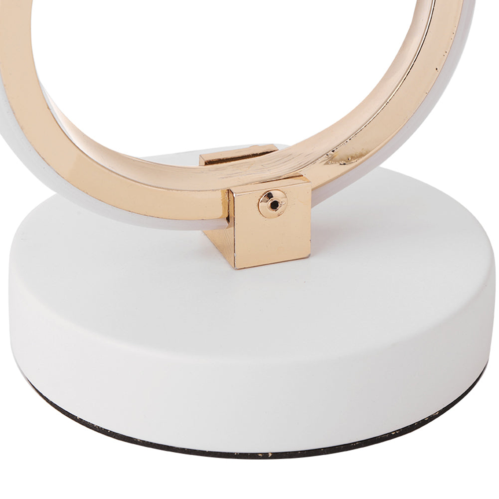 LumenWave | Spiral LED Table Lamp With Endless Glow