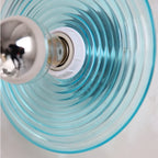 Aurelin | Retro Glass Wall Sconce In Blue, Orange, White