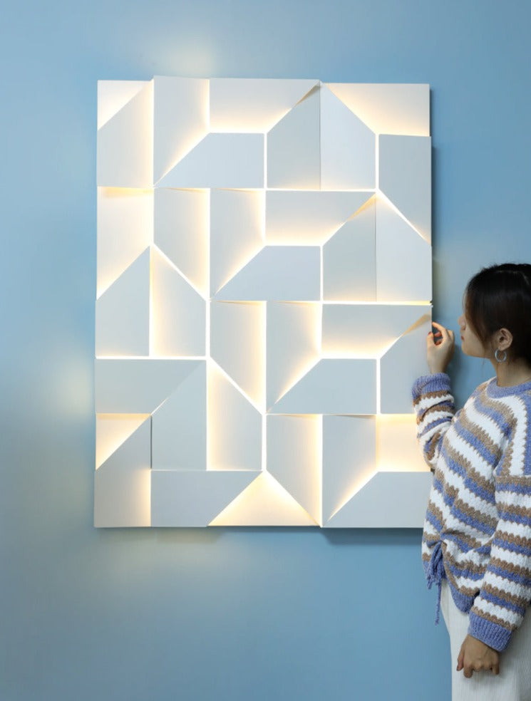 LumaCrest 3D LED Wall Lamp For Elegant Ambient Lighting