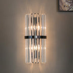 LumaLuxe Elegant Gold Wall Sconce With Warm Ambient Glow