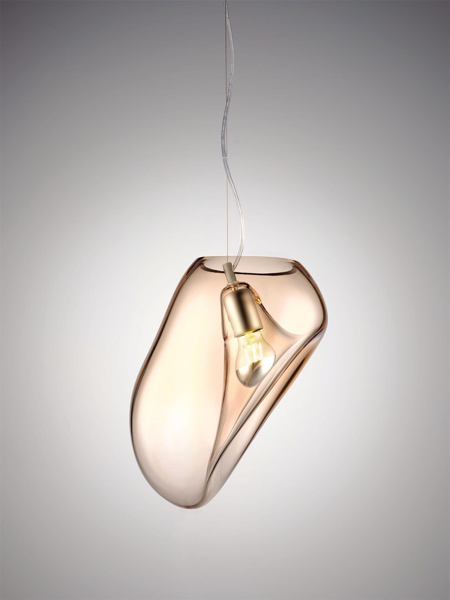 Lunella | Water Drop Ceiling Lamp in Mouth-Blown Glass