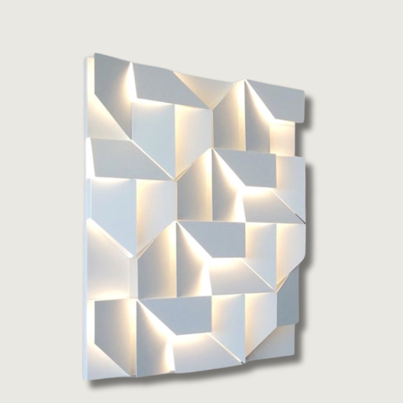 LumaCrest 3D LED Wall Lamp For Elegant Ambient Lighting