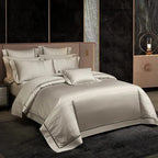 SolaraSilk 100% Egyptian Cotton Luxury Bedding Set, Soft
