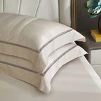 SolaraSilk 100% Egyptian Cotton Luxury Bedding Set, Soft