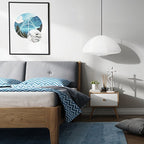 Akemi Washi Paper Pendant Light Shoji Lantern Style