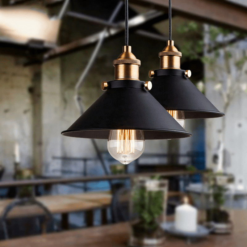 ForgeLoom Adjustable Industrial Pendant Light For Dining