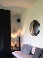 Aurell Table Lamp With Matte Black Screen And Marble Base