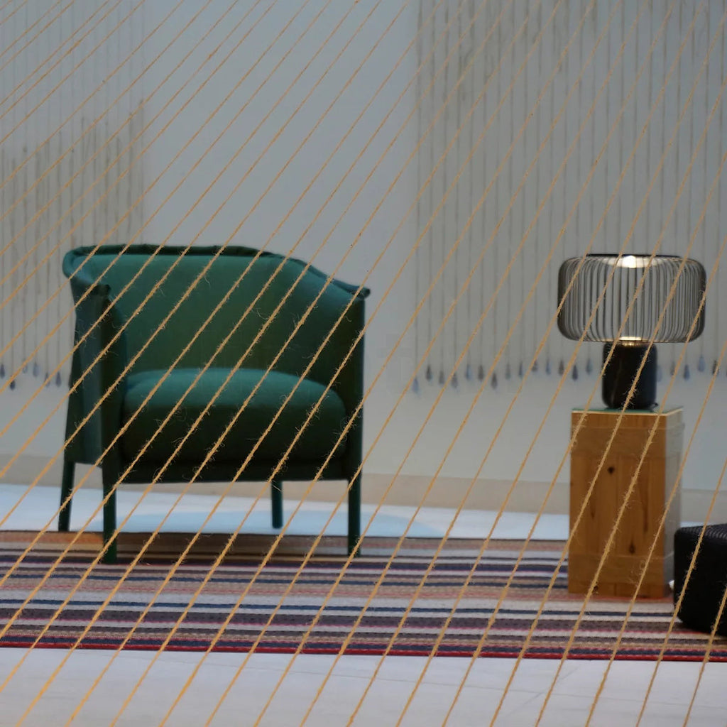 Aurell Table Lamp With Matte Black Screen And Marble Base