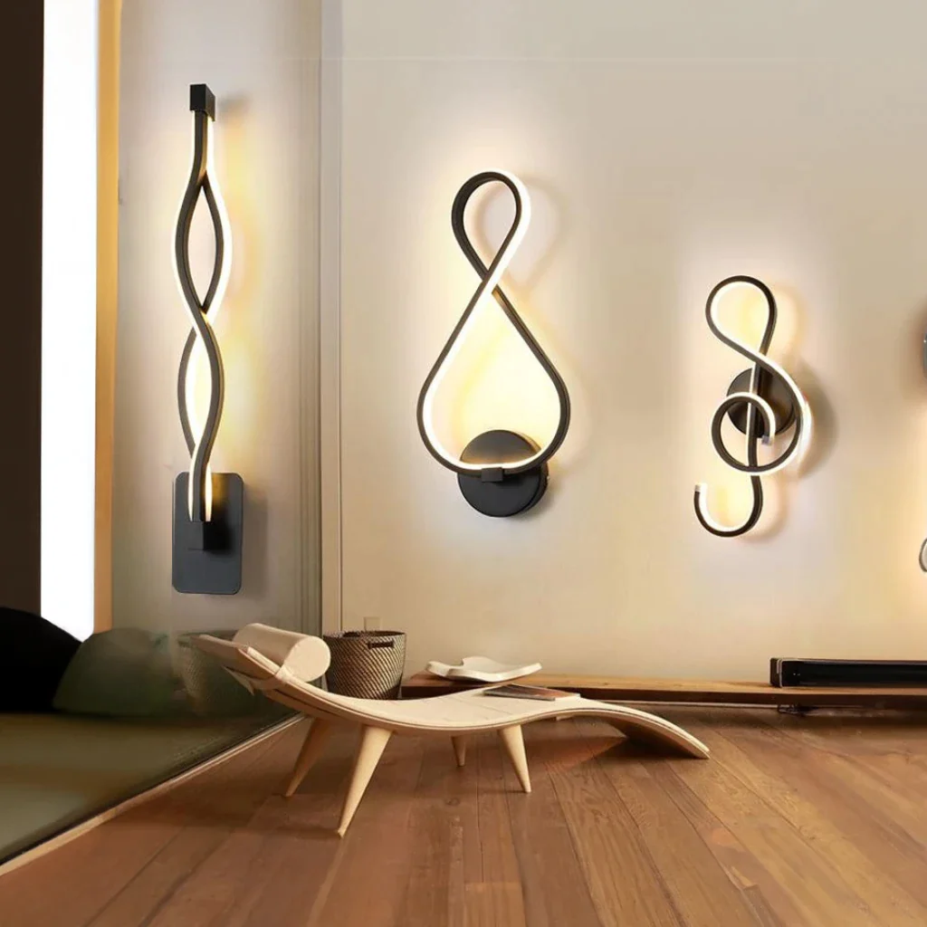 Luminara Harmony | Elegant Mood Wall Lamps, 4 Styles