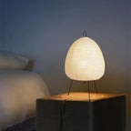Miyori Japanese Rice Paper LED Table Lamp For Bedroom