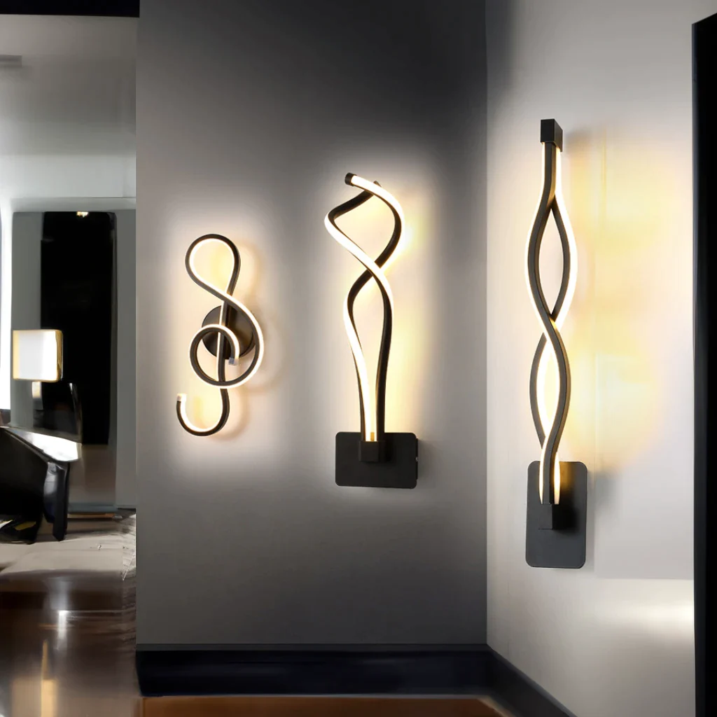 Luminara Harmony | Elegant Mood Wall Lamps, 4 Styles