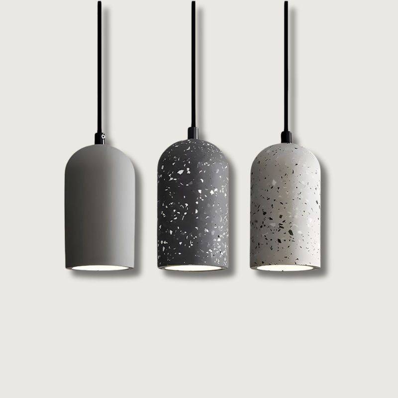 Ardenor Forged Concrete Pendant Light, Sustainable Design