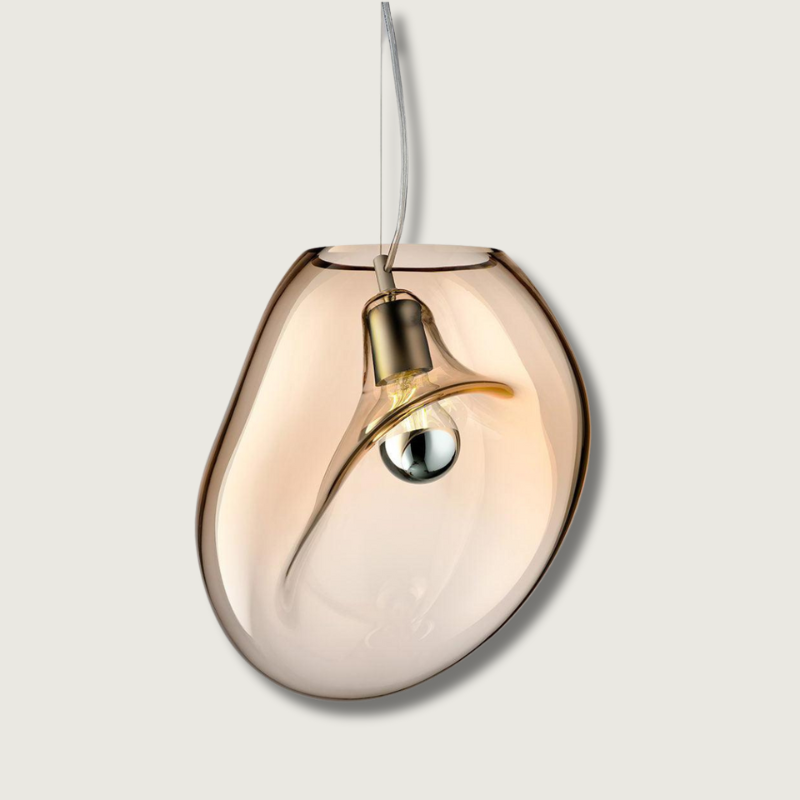 Lunella | Water Drop Ceiling Lamp in Mouth-Blown Glass