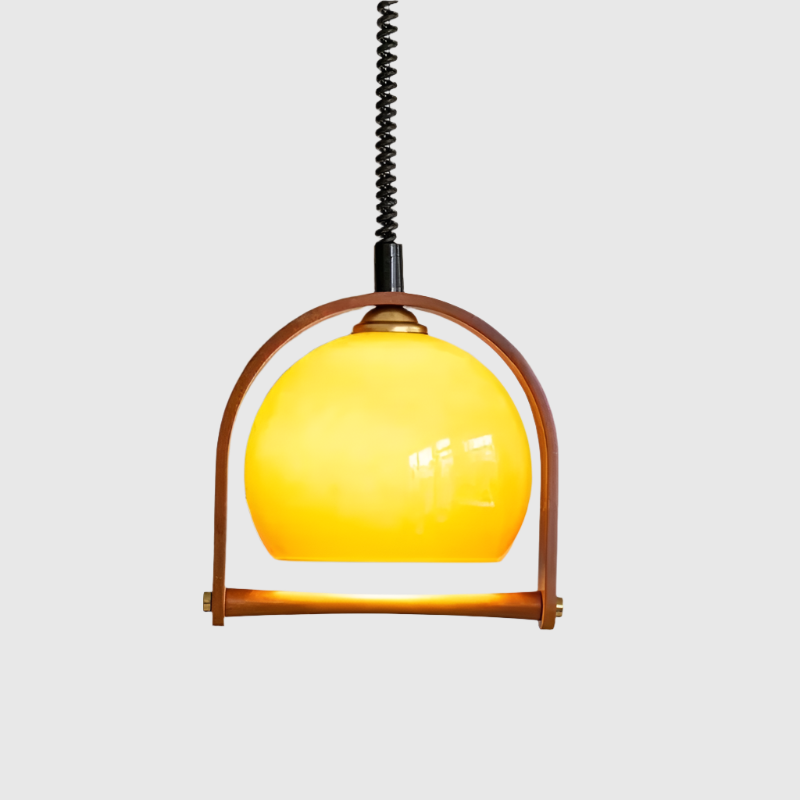 Kirrea | Bauhaus-Inspired Pendant Light With Recessed Glass