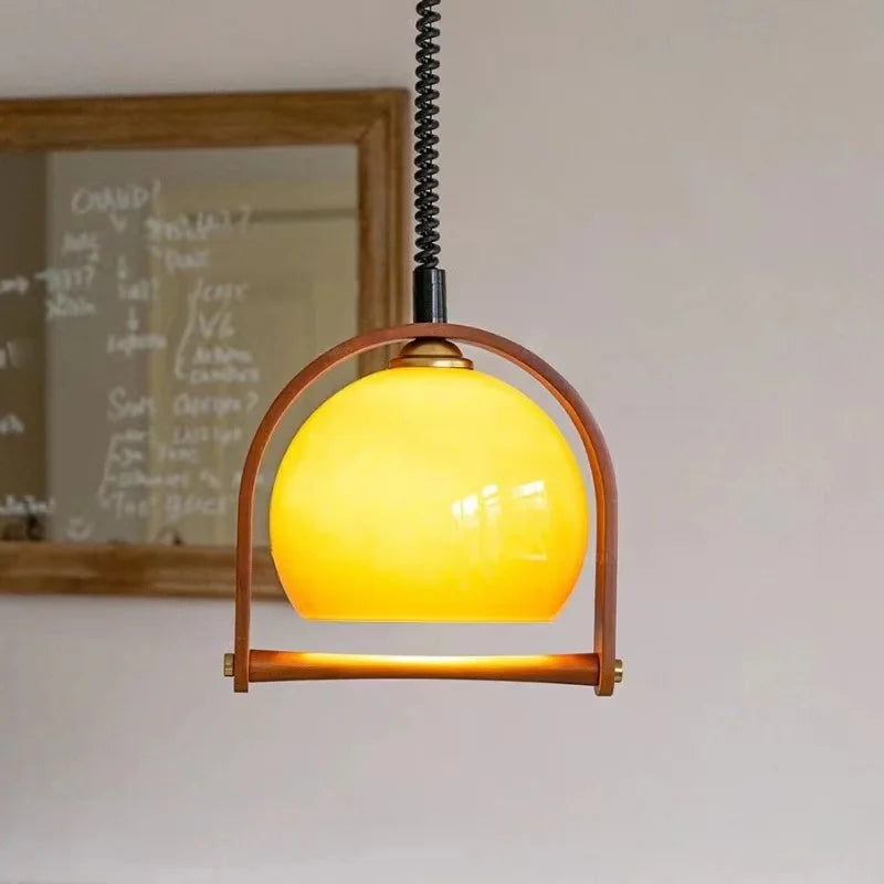 Kirrea | Bauhaus-Inspired Pendant Light With Recessed Glass